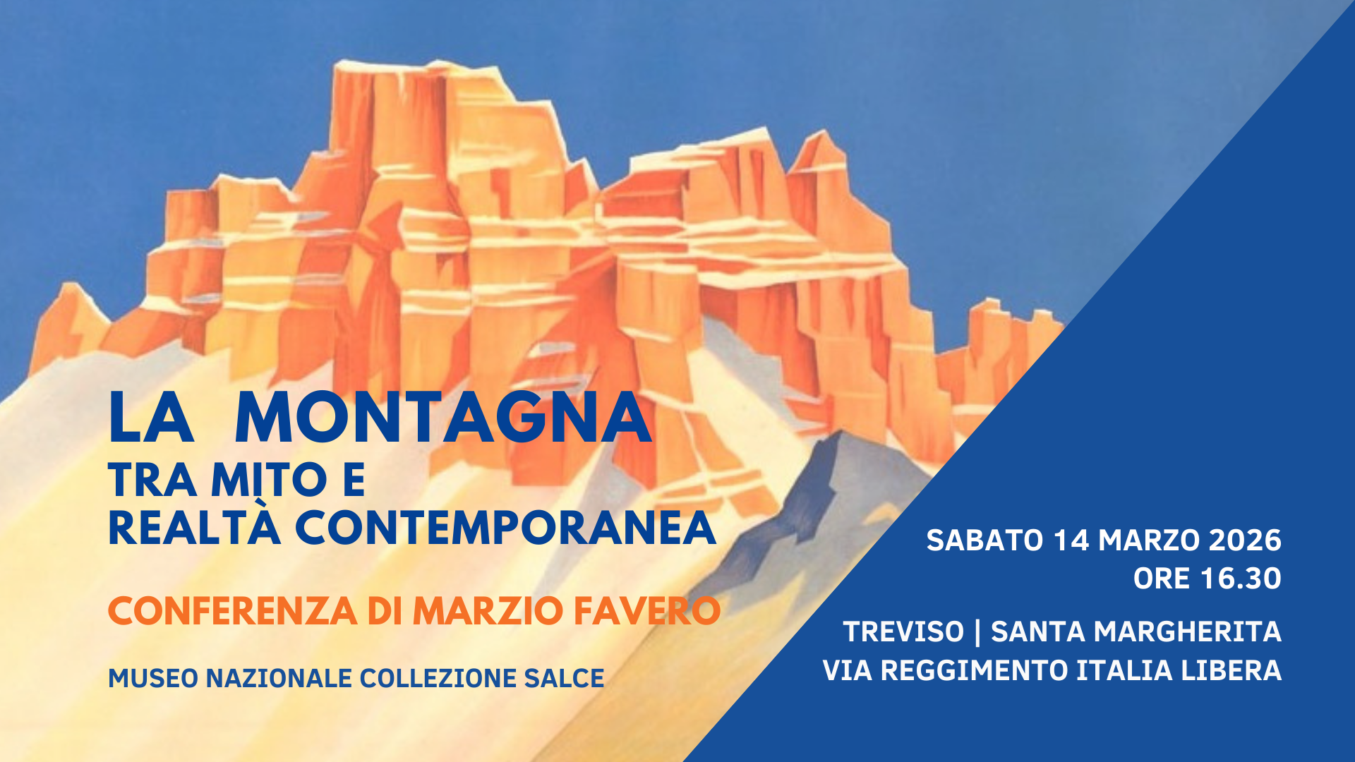 La montagna tra mito e realtà contemporanea | Incontro con Marzio Favero